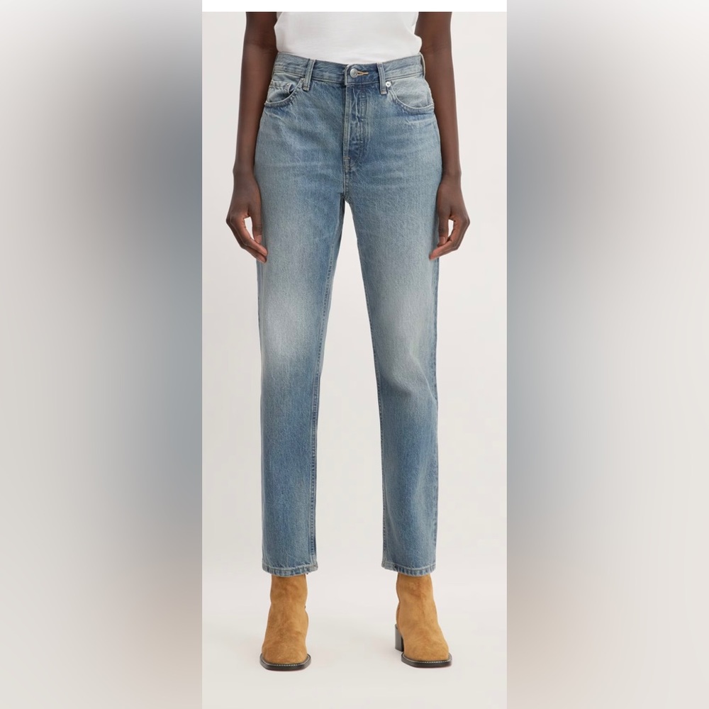 Everlane Size 24‎ Regular 90s Cheeky Jean Organic Cotton Light Wash Button Fly